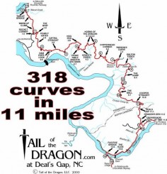 Hwy129 "Tail of the Dragon" -