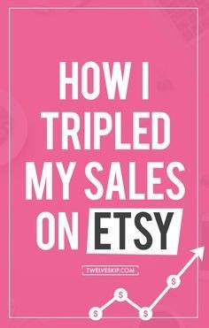 I used to earn very little from Etsy last year (2014) until I decided to take it seriously. Take a look at my 2014 VS 2015 earnings. Here are some various methods I've tried that tripled my ETSY sales this year.