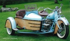 indian motorcycle with sidecar