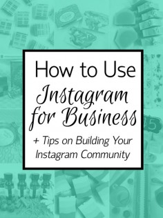 Instagram is a great marketing tool for small business! Click through the post below for tips on how to get started.