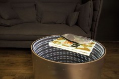 Instructions to make your own infinity mirror coffee table!