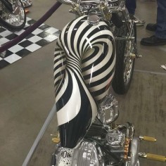 Interesting motorcycle tank design | Lucky Auto Body in Beaverton, OR is an auto body repair shop committed to providing customers with the level of servic & quality of repair they expect & deserve! Call (503) 646-9016 or visit  for more info!