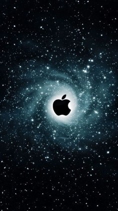 iPhone 5 Wallpaper Apple galaxy