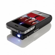 IPHONE PROJECTOR TO WATCH MOVIES ON YOUR WALL INSTEAD OF THE TINY SCREEN. GIVE ME THIS NOW.