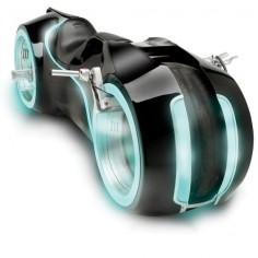 "Is that a-" "Street Legal Tron Light Cycle for only $55000?  Yes is it."
