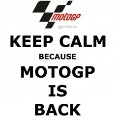 It will be impossible for me the stay calm now! #MotoGP2016