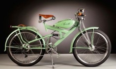 Italian bike designer, Agnelli Milan Bikes, is making the old new again by repurposing vintage 1950s auto parts into gorgeouselectric bikes attractive.