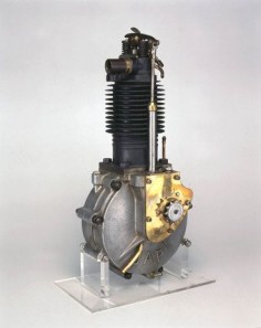 Single Cylinder Motorcycle Engine, 1904.