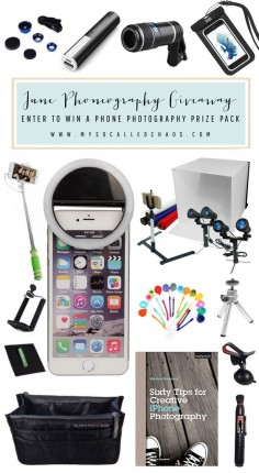 June Phoneography Giveaway: Win a Phone Photography Prize Pack