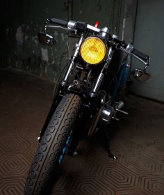 Kawasaki KZ400 Cafe Racer by Sparta garage #motorcycles #caferacer #motos | 