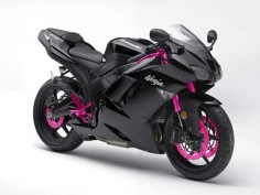 Kawasaki KZ6R black + pink