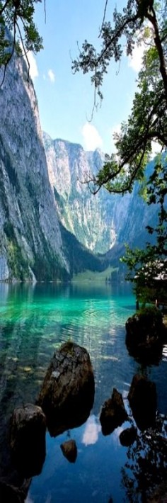 Lake Obersee- Berchtesgaden National Park, Germany