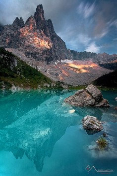 Lake Sorapiss, Dolomites, Veneto, Italy | by Matteo Sanvettor on 500px