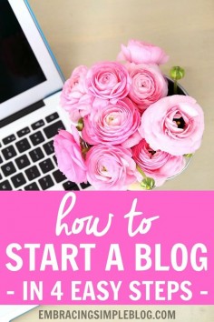Last month I earned over $2,400 from blogging, while also being a stay-at-home Mom. If you are thinking of starting a blog of your own, but have no idea where to begin, read this guide for step-by-step details on how to start your own blog for only $12!