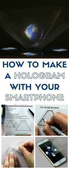 Learn how to make a hologram with your smartphone. Use this hologram projector tutorial and YouTube videos for amazing result.