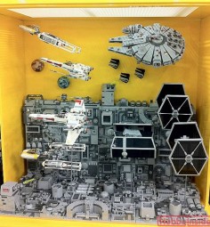 LEGO ‘Death Star Attack’ Diorama