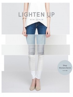 "Lighten Up" - interesting concept for email campaign. #designinspiration #emailmarketing