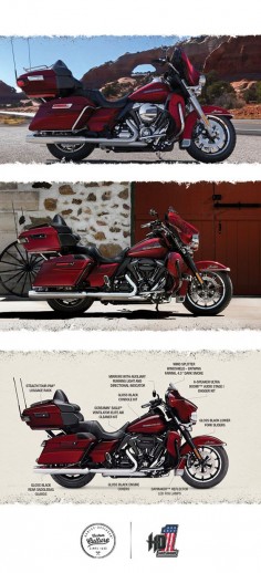 Luxury touring with almost any riders reach. | 2016 Harley-Davidson Ultra Limited Low