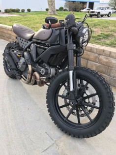 Mad Max Cafe Racer FT with TKC80 Tires