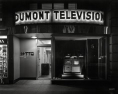 March 10, 1948  Washington, DC  "Exterior of Dumont Television WTTG, 12th Street"