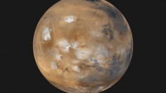 Mars is emerging from an ice age that ended about 400,000 years ago
