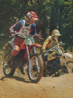 Marty Smith vs Bob Hannah - Vintage Honda - Yamaha Motocross