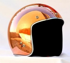 Masei 610 Chrome Helmets for Harley Davidson & Cafe Racer Motorcycle Bikers