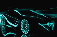 Mercedes Benz - Tron Legacy Car Concept Design