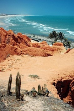 Morro Branco beach, Ceara, Brazil #TravelPhotography