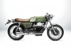 Moto Guzzi 850 Cafe Racer T4 Designed by South Garage #motorcycles #caferacer #motos |