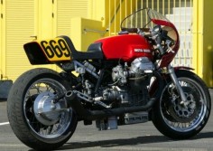 Moto Guzzi vintage racer