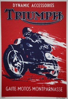 #moto #vintage #speedway #poster