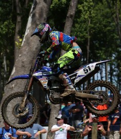 Motocross competitor Justin Barcia