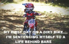 Motocross  life behind bars!