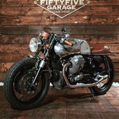 motomood:Moto Guzzi cafe racer | fiftyfive garage