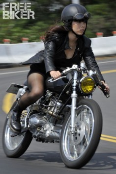Motorcycle Girl 067 ~ Return of the Cafe Racers
