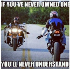 Motorcycle - sportbike - rider - quote - I miss my Suzuki SV650S, what a great bike. I miss the biker community too, such great people.