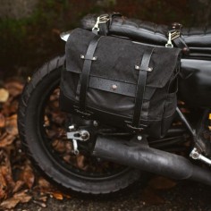 motorcycle travel gear // made by hand Seattle, WA