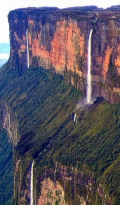 Mount Roraima, on the triple border point of Venezuela, Brazil and Guyana