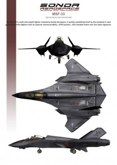 MSF-33 Multirole Stealth Fighter