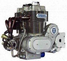 Neander Diesel Motorcycle Engine.