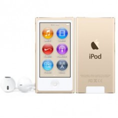 New 8th Gen iPod nano Gold - Exactly the same as 7th gen, only difference is color. From 7th gen I want purple, from 8th gen I want gold ♥