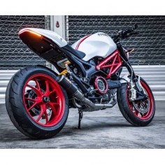 “@newragecycles Ducati Monster 696, 796 and 1100 Fender Eliminator Kit. What do you think? Interested? Get more info - click the link in the New Rage…”
