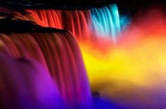 Niagara Falls' Stunning Festival of Rainbow Lights