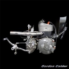(No. 103 ~ CLASSIC 1939 DKW SS350 MOTORCYCLE ENGINE, by Gordon Calder, via Flickr, 3,000,000 Views!)