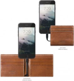 Nomad Leather Wallet | Charger