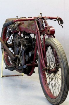 Old motorcycle.