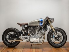 One of the coolest cafe racers I've seen in a