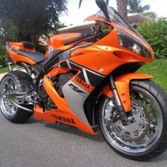 Orange Yamaha