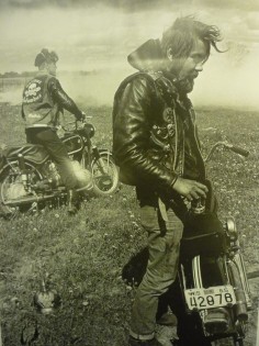 Outlaws. From a promo picture on the website for East London Chop Shop (motorcycle shop)